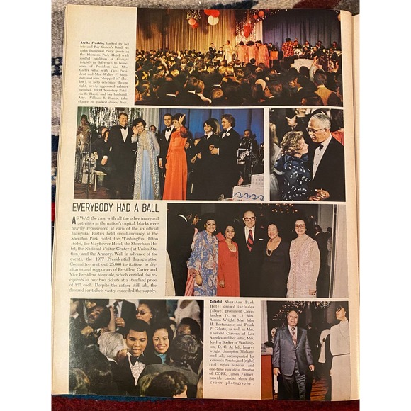 March 1977 Ebony MagazIne  with Featured Cover, “Blacks On The Carter Team. - Picture 12 of 13